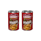 Campbell's Chunky Cheesy Jalapeño Burger with Bacon Bits Soup, 18.8 oz Can (Pack of 2)
