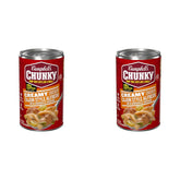 Campbell's Chunky Creamy Chicken Cajun Style Alfredo With Andouille Sausage Soup, 18.8 oz Can (Pack of 2)