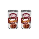 Campbell’s Chunky Hot and Spicy Chili With Beans, 19 oz Can (Pack of 2)