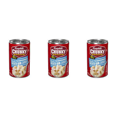 Campbell’s Chunky Soup, Old Fashioned Potato Ham Chowder, 18.8 Oz Can (Pack of 3)