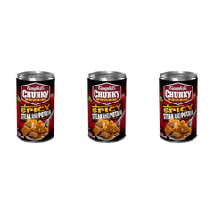 Campbell's Chunky Soup, Spicy Steak and Potato Soup, 18.8 oz Can (Pack of 3)