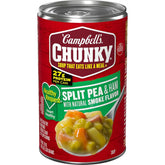Campbell’s Chunky Healthy Request Soup, Split Pea Soup With Ham, 19 Oz Can
