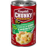 Campbell's Chunky Soup, Healthy Request Chicken Corn Chowder Soup, 18.8 Oz Can