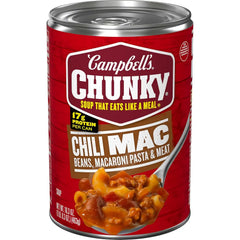 Campbell’s Chunky Soup, Chili Mac, 16.3 Oz Can