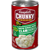 Campbell's Chunky Soup, Healthy Request New England Clam Chowder Soup, 18.8 oz Can