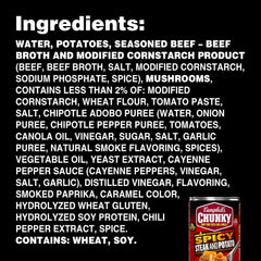 Campbell's Chunky Soup, Spicy Steak and Potato Soup, 18.8 oz Can (Pack of 2)