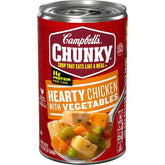 Campbell's Chunky Soup, Chicken with Vegetables Soup, 18.6 Oz Can