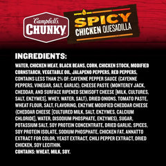 Campbell's Chunky Soup, Spicy Chicken Quesadilla Soup, 18.8 oz Can