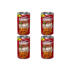 Campbell's Chunky Soup, Chili Mac Soup, 18.8 Ounce Can (Pack of 4)