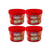 Campbell’s Chunky Soup, Chili Mac Soup, 15.25 oz Microwavable Bowl (Pack of 4)