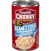 Campbell's Chunky Soup, Clam and Corn Chowder, 18.8 Oz Can