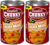 Campbell’s Chunky Buffalo-Style Chicken Mac Soup, 18.8 oz Can (Pack of 2)