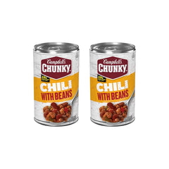 Campbell's Chunky Chili with Beans Roadhouse, 19 oz. Can (Pack of 2)