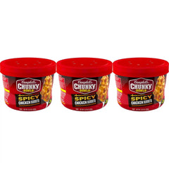 Campbell’s Chunky Spicy Chicken Burrito Soup, 15.25 oz Bowl (Pack of 3)