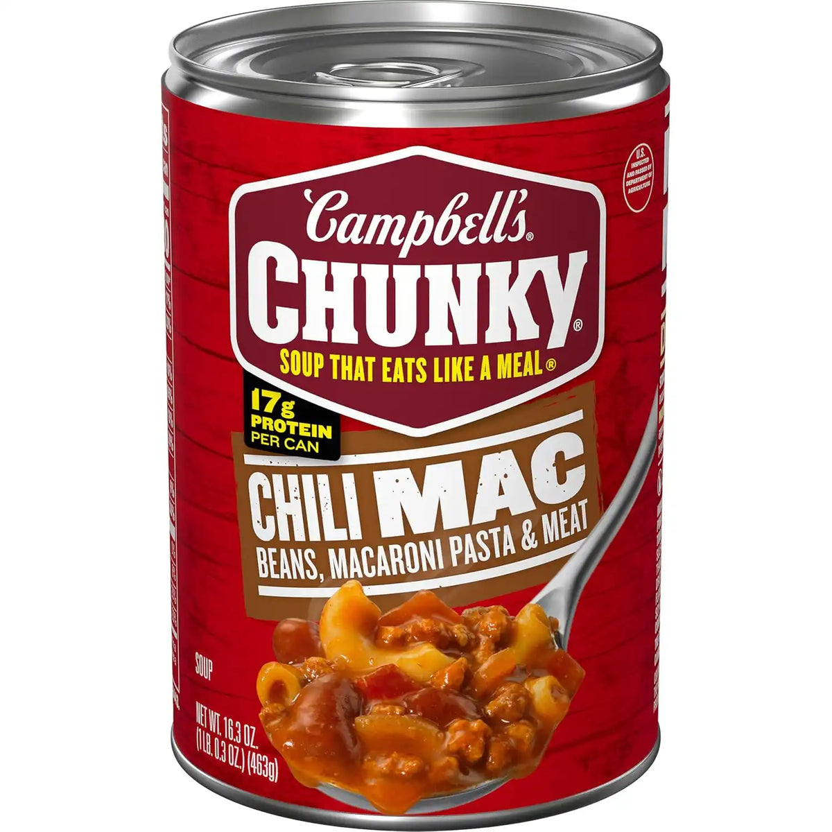 Campbell’s Chunky Soup, Chili Mac, 16.3 Oz Can