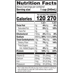 Campbell’s Chunky Soup, Steak With Hearty Vegetables Soup, 18.8 Oz Can (Case of 12)