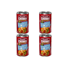Campbell’s Chunky Soup, Manhattan Clam Chowder, 18.8 oz Can (Pack of 4)