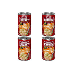 Campbell's Chunky Soup, Creamy Chicken and Dumplings Soup, 18.8 Oz Can (Pack of 4)
