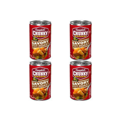 Campbell’s Chunky Soup, Savory Pot Roast Soup, 18.8 oz Can (Pack of 4)