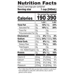 Campbell's Chunky Soup, Baked Potato with Cheddar and Bacon Bits Soup, 18.8 Oz Can (Case of 12)